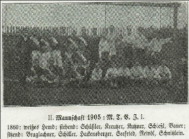 1905 II. Mannschaft - MTV I.