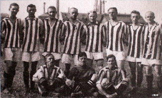 1910 Erste Fussballmannschaft
