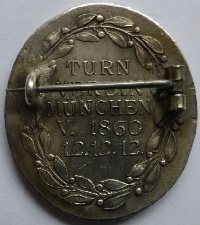 1912 Nadel Nr. 309 Luitpold Prinregent von Bayern Rückseite mit Nadel (2)