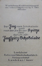 1927 Zugspitz Serie 261 Bild 5 recher Flgel von 60 (2)