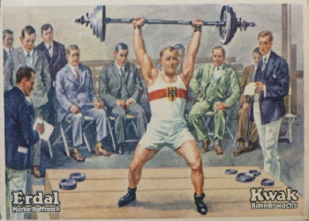 1928 Erdal Kwak - Olymp. Spiele Amsterdam II Serie 49 Bild 3 Strassberger (1)