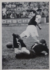 1952 Knig Fussball Austria Bildwerk Folge II D 86  (2)