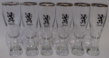 1960er Jahre 6 x Schnapsglas 0.04