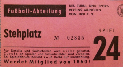 1964-65 Europa Pokal 60 - Legia Warschau 0-0 (1)