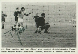 1965-66 Faber Nr. 419 mit Autogramm Grosser