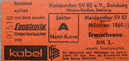 1965-66 Meidericher SV - 60 