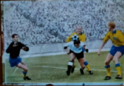 1965-66 Sicker Tausend Tolle Tore Nr. 275  Bunnenmeier BRD Schweden