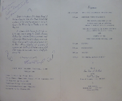 1965 Wembley Brgerempfang A5 4 Seiten  (2)