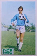 1967-68 Bergmann Fussball mit Kicker Sport Magain Aufkleber (10)