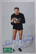 1967-68 Bergmann Fussball mit Kicker Sport Magain Aufkleber (2)