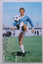 1967-68 Bergmann Fussball mit Kicker Sport Magain Aufkleber (4)