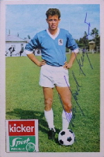 1967-68 Bergmann Fussball mit Kicker Sport Magain Aufkleber (9)