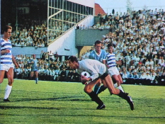 1967-68 Eikon Knig fussball Nr. 87 60 - Duisburg