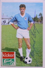 1968-69 Bergmann Bundesliga mit Kicker-Sport Magazin Aufkleber (2)