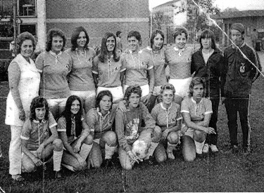 1970er jhare Damenmannschaft
