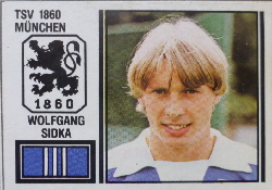 1981 Panini Fuball BL 81 Sidka