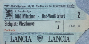 1991-92 60 - Rot-Wei Erfurt