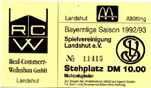 1992-92 Landshut - 1860