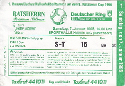 1994-95 Hanseatisches Hallenturnier Ratsherrn Cup 1995 Tag 2