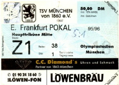 1995-96 Pokal 60 - Frankfurt