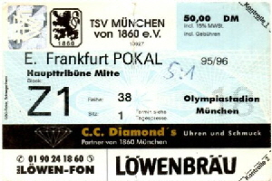 1995-96 Pokal 60 - Frankfurt