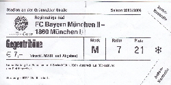 2005-2006 Bayern II - 60 II1