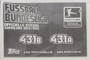 2015-16 TOPPS 2015-16 431A und 431 B Trikot (4)