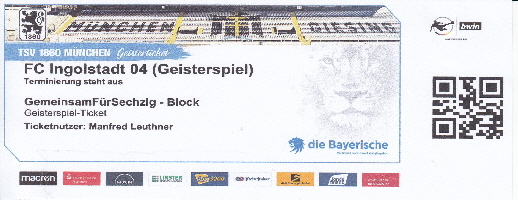 2019-20 Geisterspiel 60 - Ingolstadt Print