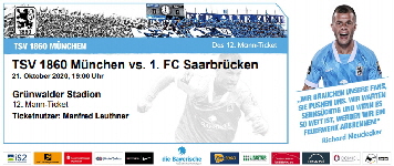 2020-21 12. Mann Ticket 60 - Saarbrücken