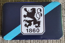 2020 Magnet Emblem mit Querstreifen