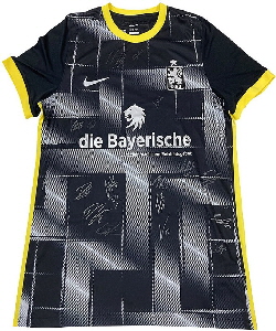 2022-23 Trikot mit Unterschriften Auswrts