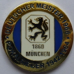 2022 Pin rund Deutscher Meister