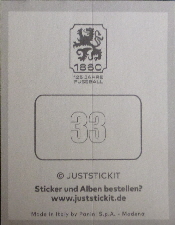 2024 Panini Sammelbild-R�ckseite