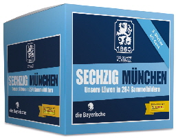 2024 Stickerbox 250 Sticker 125 Jahre 1860 Mnchen