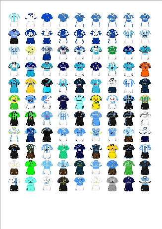 99 Trikotpins mit Hose