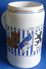 Krug 1 l Einmal Lwe immer Lwe gestreift (1)