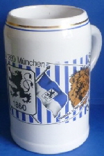 Krug 1 l Einmal Lwe immer Lwe gestreift (2)