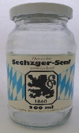 Senfglas 200 ml leer