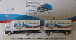 Truck Bissinger Auerquelle mit Anhnger